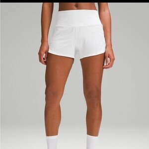 Lululemon Speed Up High Rise 4 inch Shorts